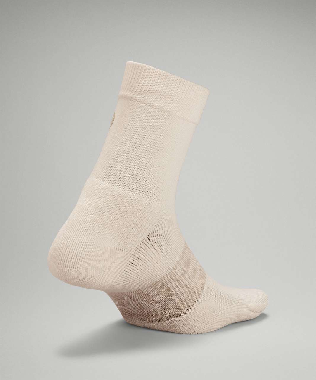 Lululemon Daily Stride Mid-Crew Sock *Logo - White Opal