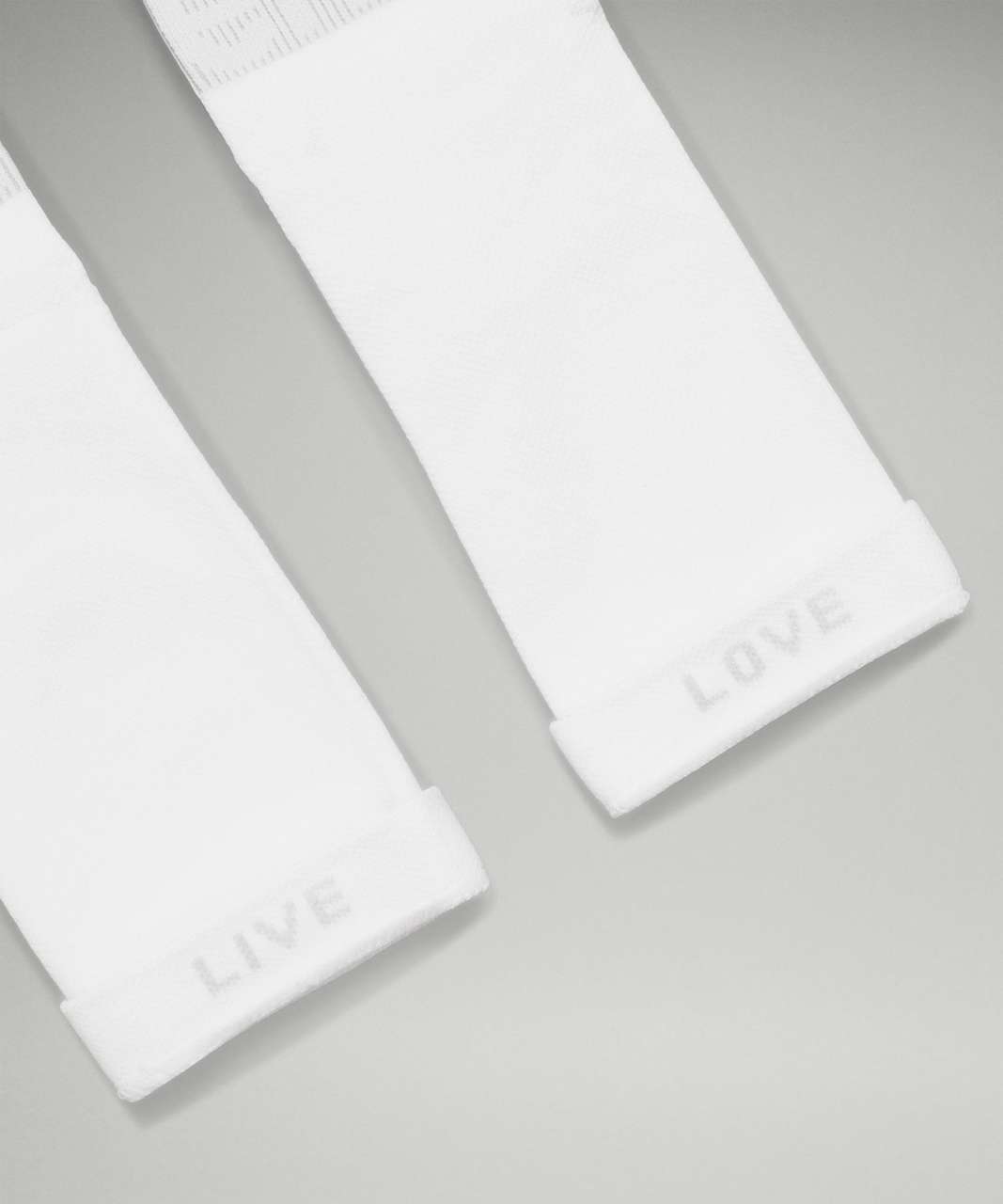 Lululemon Power Stride Crew Sock 3 Pack - White / Heather Grey / Black
