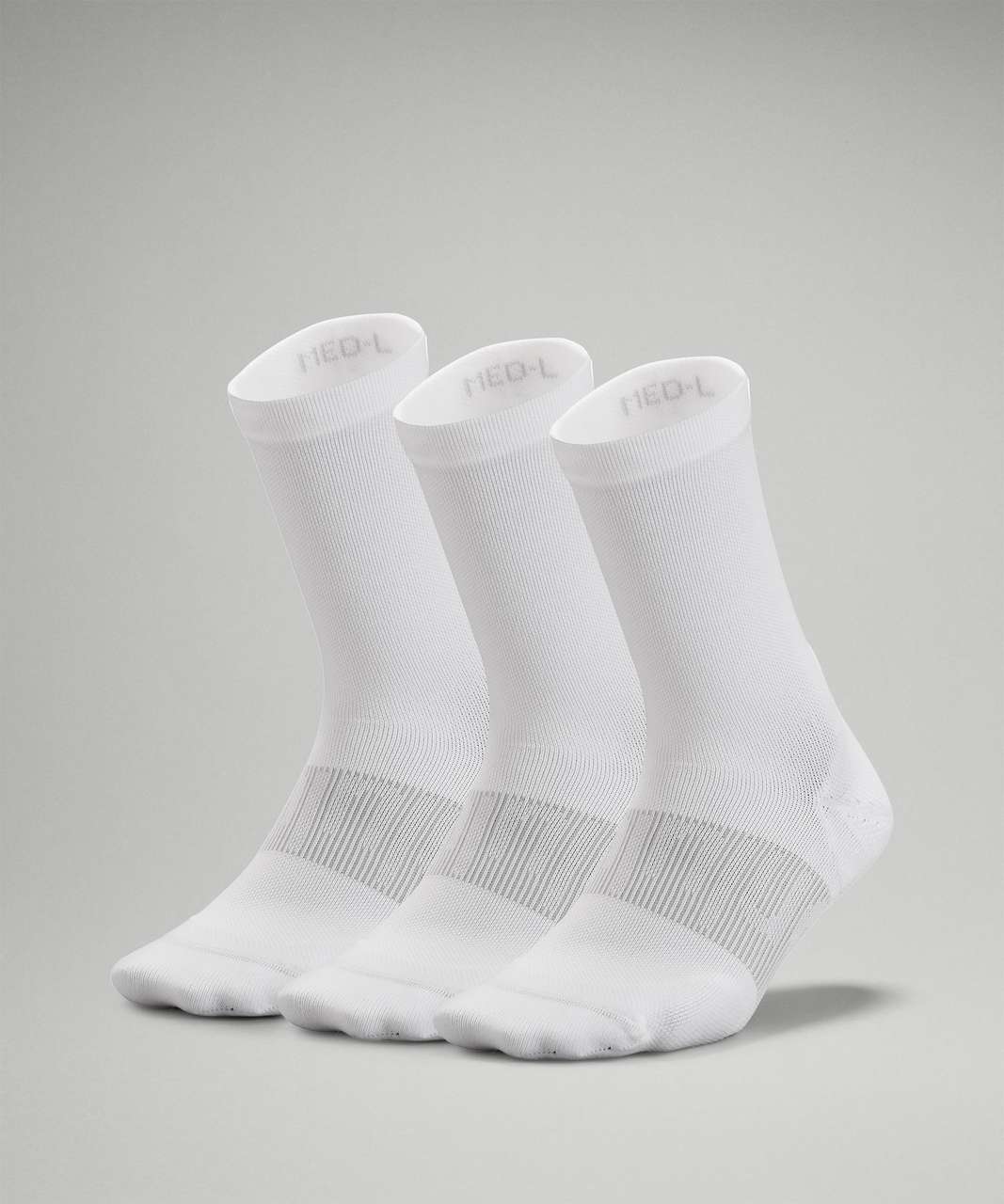 Lululemon Power Stride Crew Sock 3 Pack - White