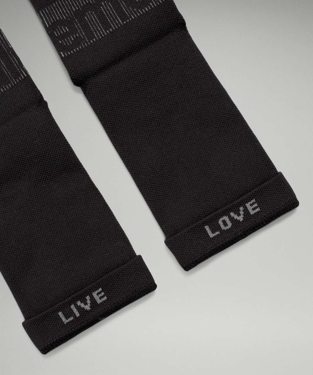 Lululemon Power Stride Crew Sock 3 Pack - Black