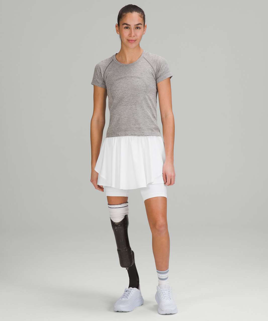 Lululemon Court Rival High-Rise Tennis Skirt - White