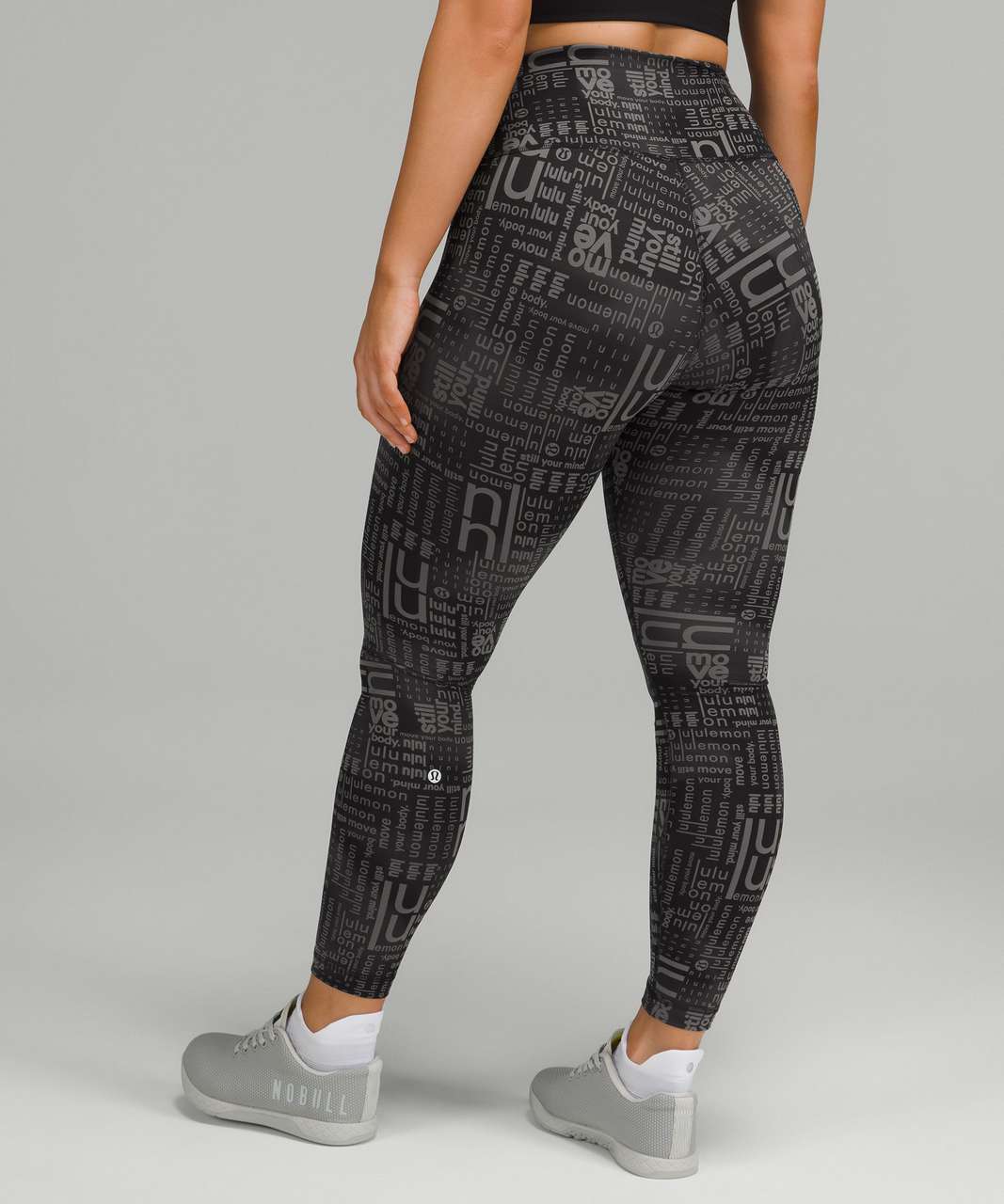 Lululemon Wunder Train Contour Fit High-Rise Tight 25" - Lululemon Ombre Black Multi