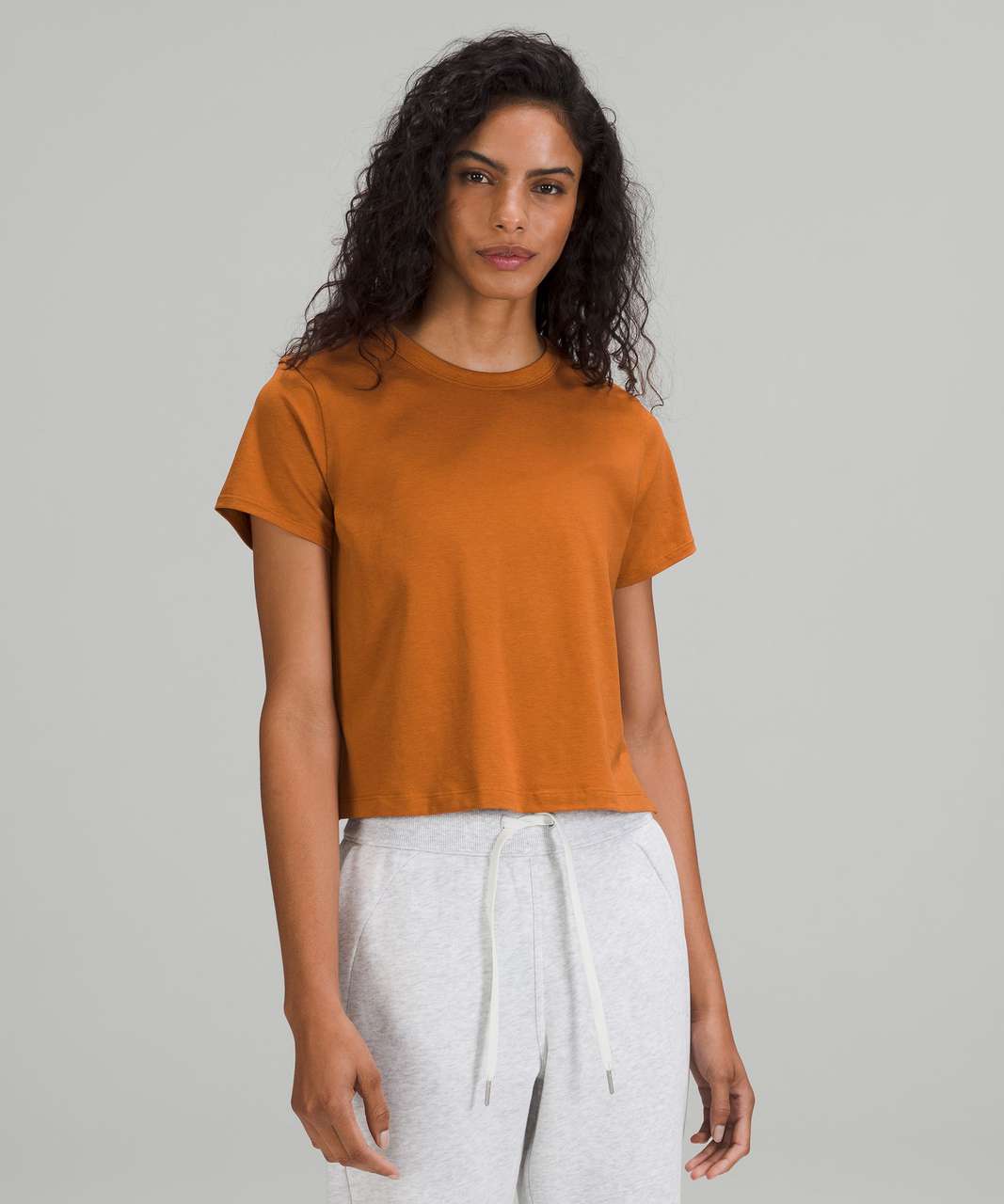 Lululemon Classic-Fit Cotton-Blend T-Shirt - Butternut Brown