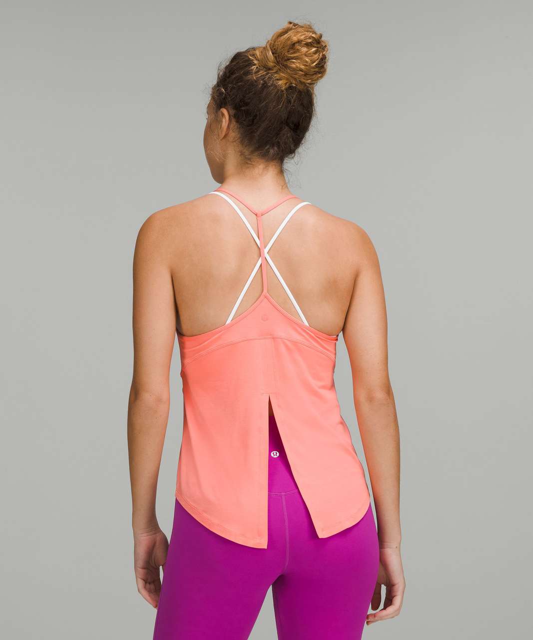 Lululemon Double-Strap Yoga Tank Top - Meadowsweet Pink - lulu fanatics