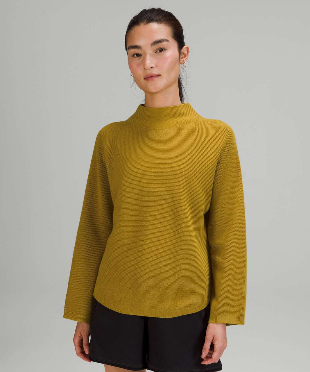 Lululemon Boxy Cotton-Blend Sweater - Auric Gold