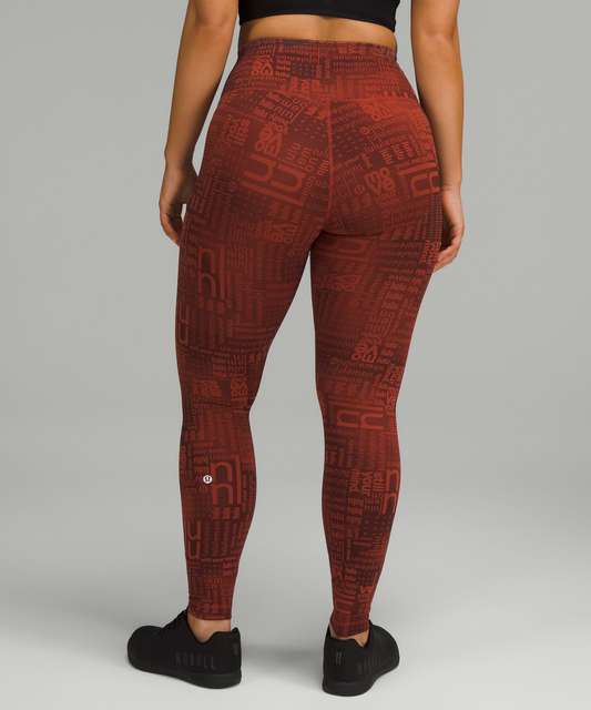 Womens Size 18 Lululemon Wunder Train High-Rise Tights 25 Smoked Spruce  LW5CQDS 