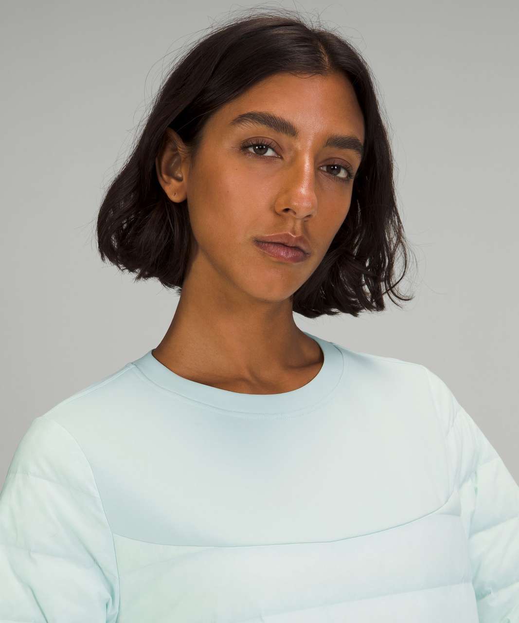 Lululemon Down and Around Crew - Delicate Mint