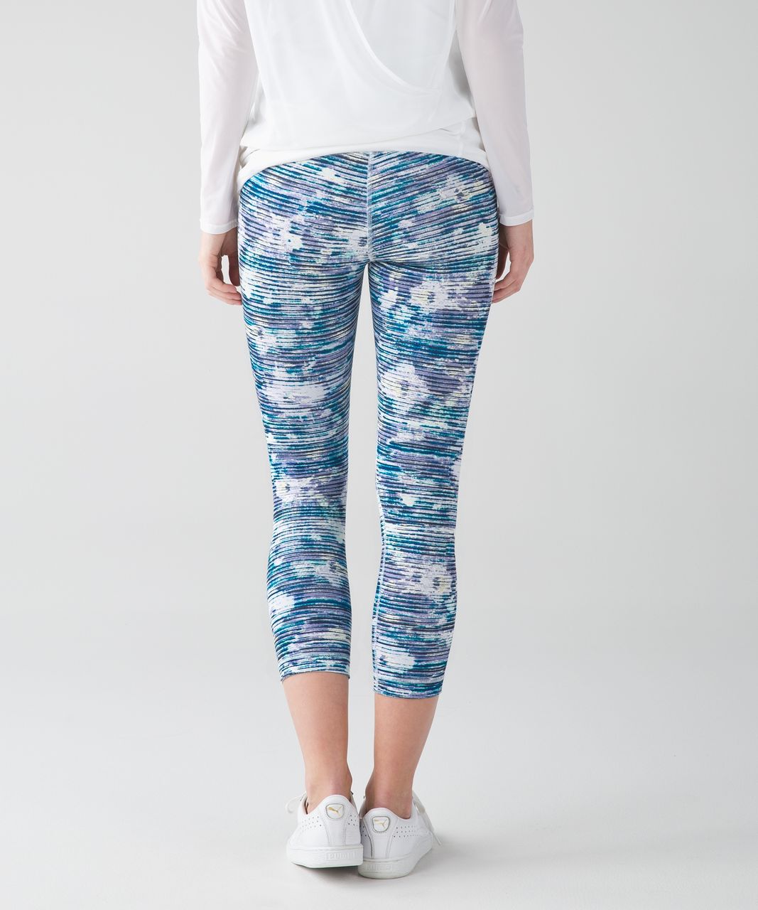 Lululemon Wunder Under Crop (Hi-Rise) - Blurry Belle Multi - lulu fanatics