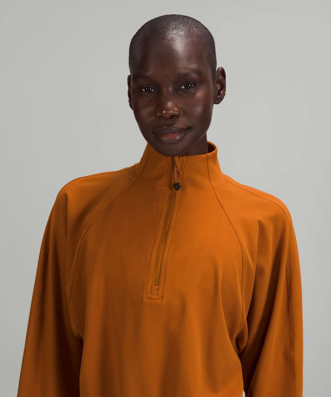 Lululemon Ready to Rulu Half-Zip Pullover - Butternut Brown