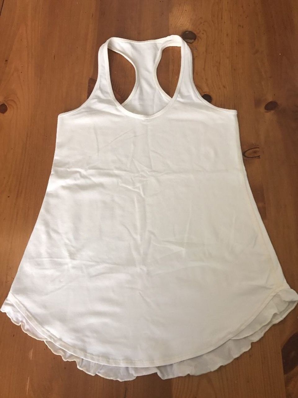 Lululemon Cool Racerback *Ruffled Up - Angel Wing