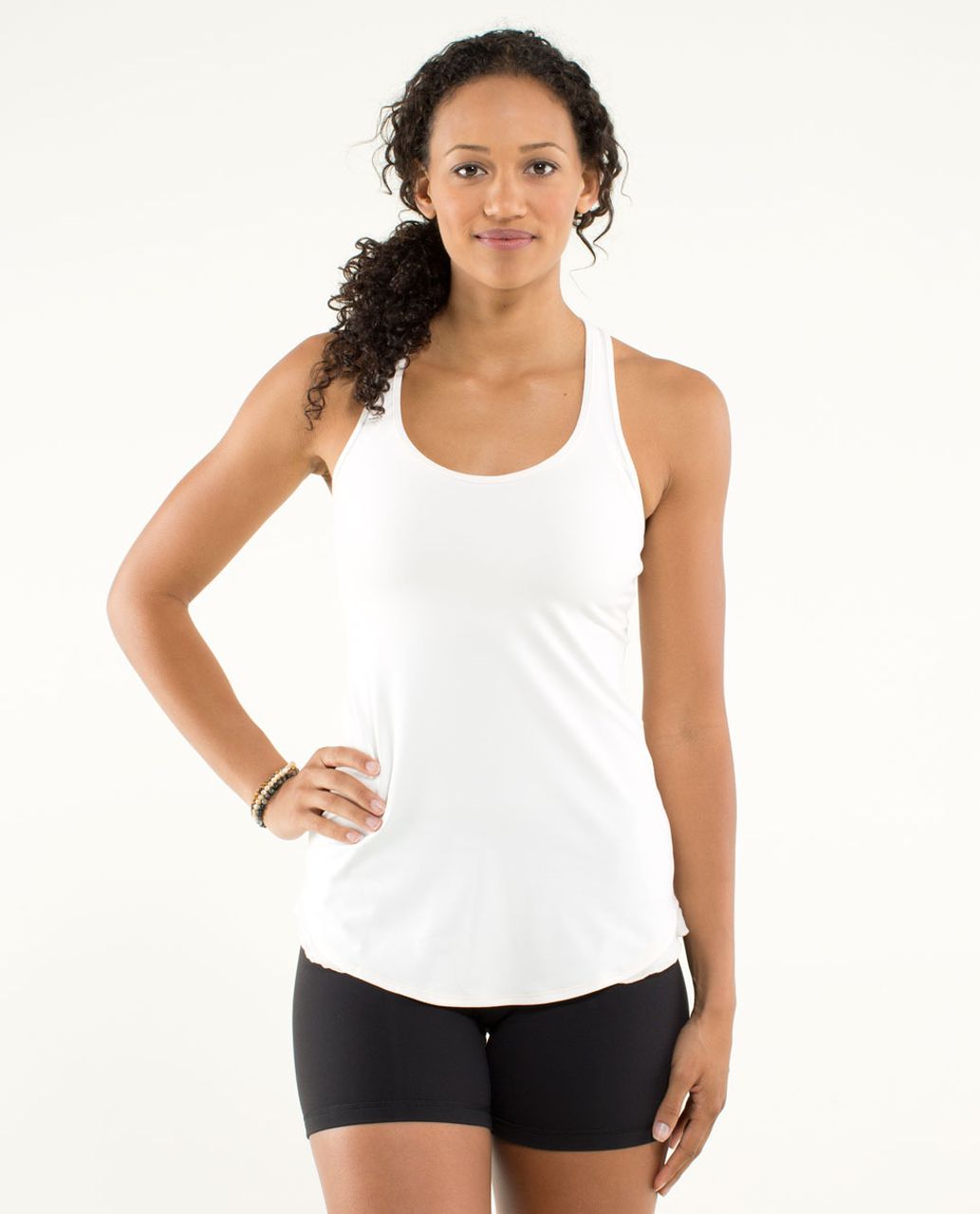 Lululemon Cool Racerback *Ruffled Up - Angel Wing