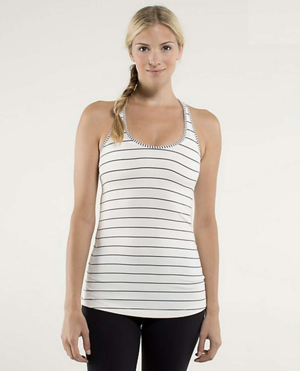 Lululemon Cool Racerback - Slalom Stripe Angel Wing / Hyper Stripe Angel Wing