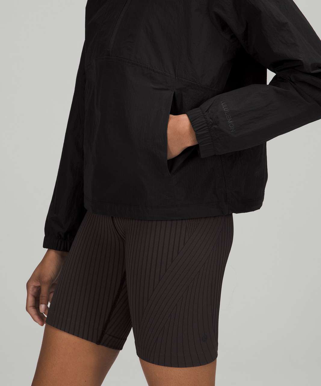 Lululemon Lightweight Half-Zip Track Pullover - Black