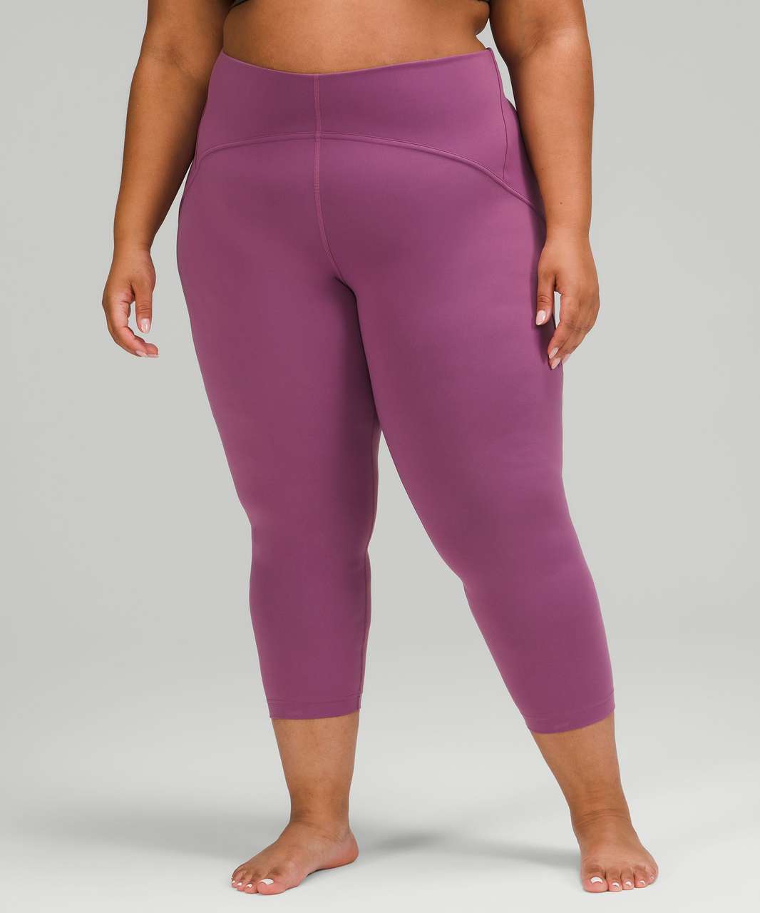 Lululemon InStill High-Rise Crop 23" - Vintage Plum