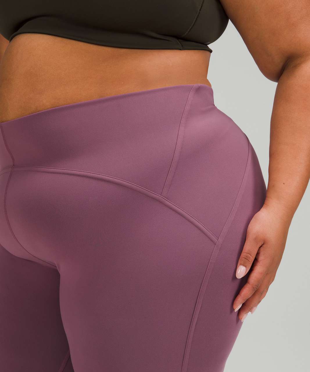 Lululemon InStill High-Rise Crop 23 - Magenta Purple - lulu fanatics