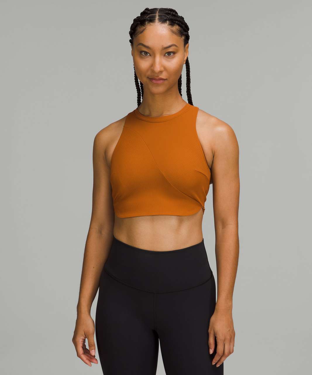 Ribbed Longline Yoga Bra *Light Support