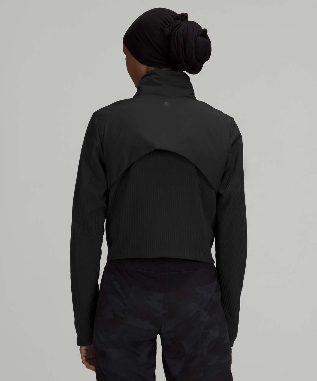 Lululemon SoftMatte Insulated Cropped Jacket - Black