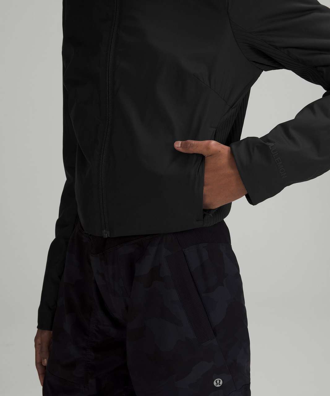 Lululemon SoftMatte Insulated Cropped Jacket - Black
