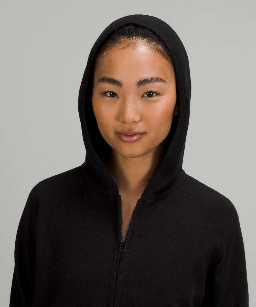 Lululemon Cotton-Cashmere Knit Hoodie - Black