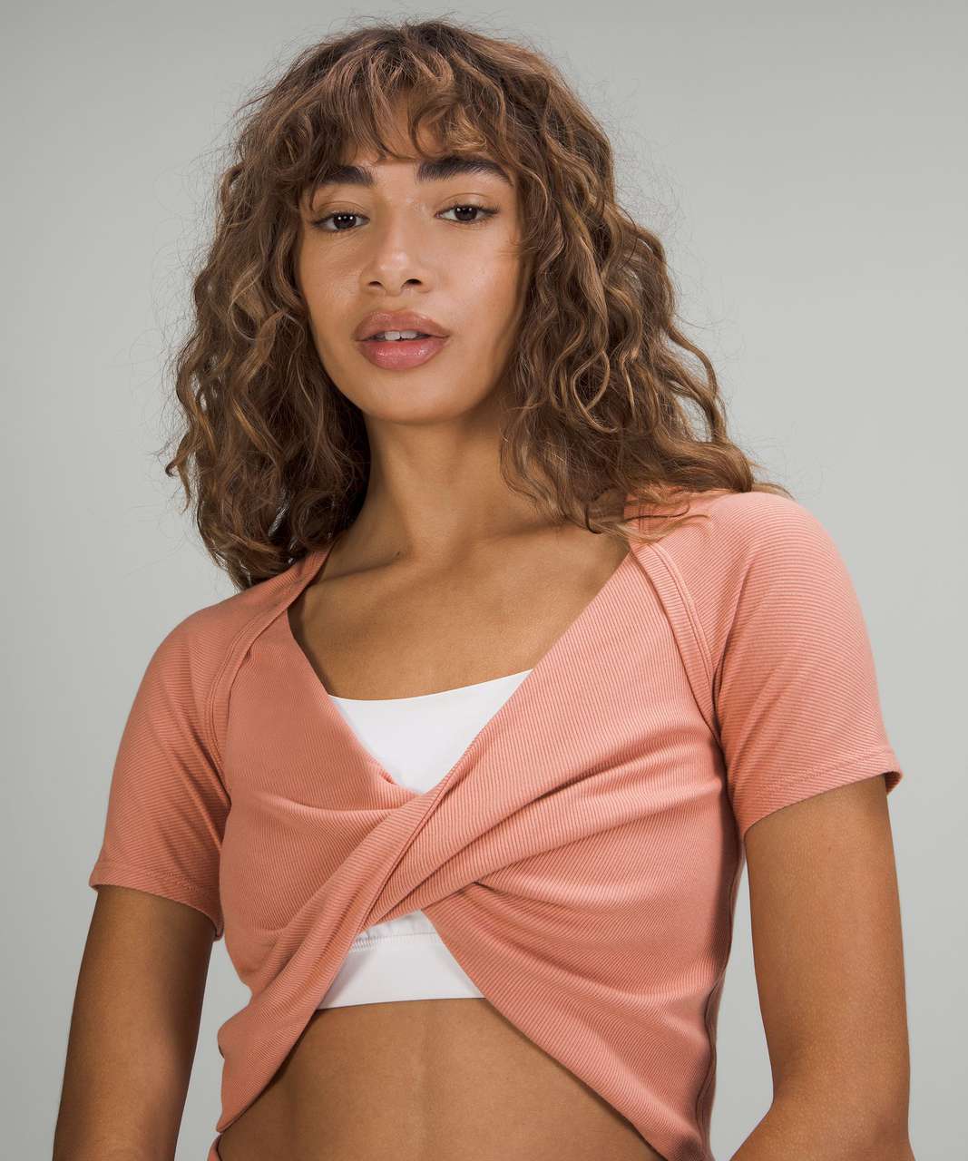 Twist Front Ultra-Crop Top