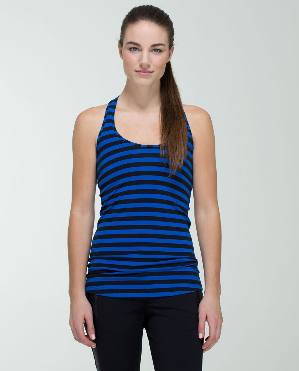 Lululemon Cool Racerback - Apex Stripe Baroque Blue