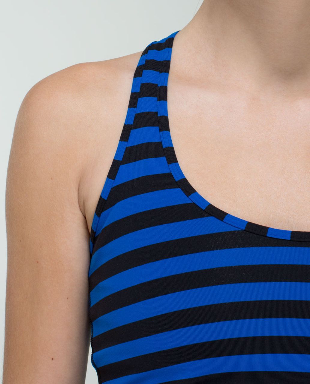 Lululemon Cool Racerback - Apex Stripe Baroque Blue