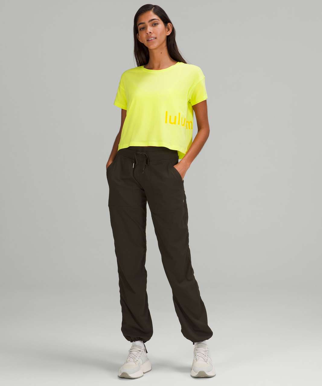 Lululemon Cates T-Shirt - Electric Lemon - lulu fanatics