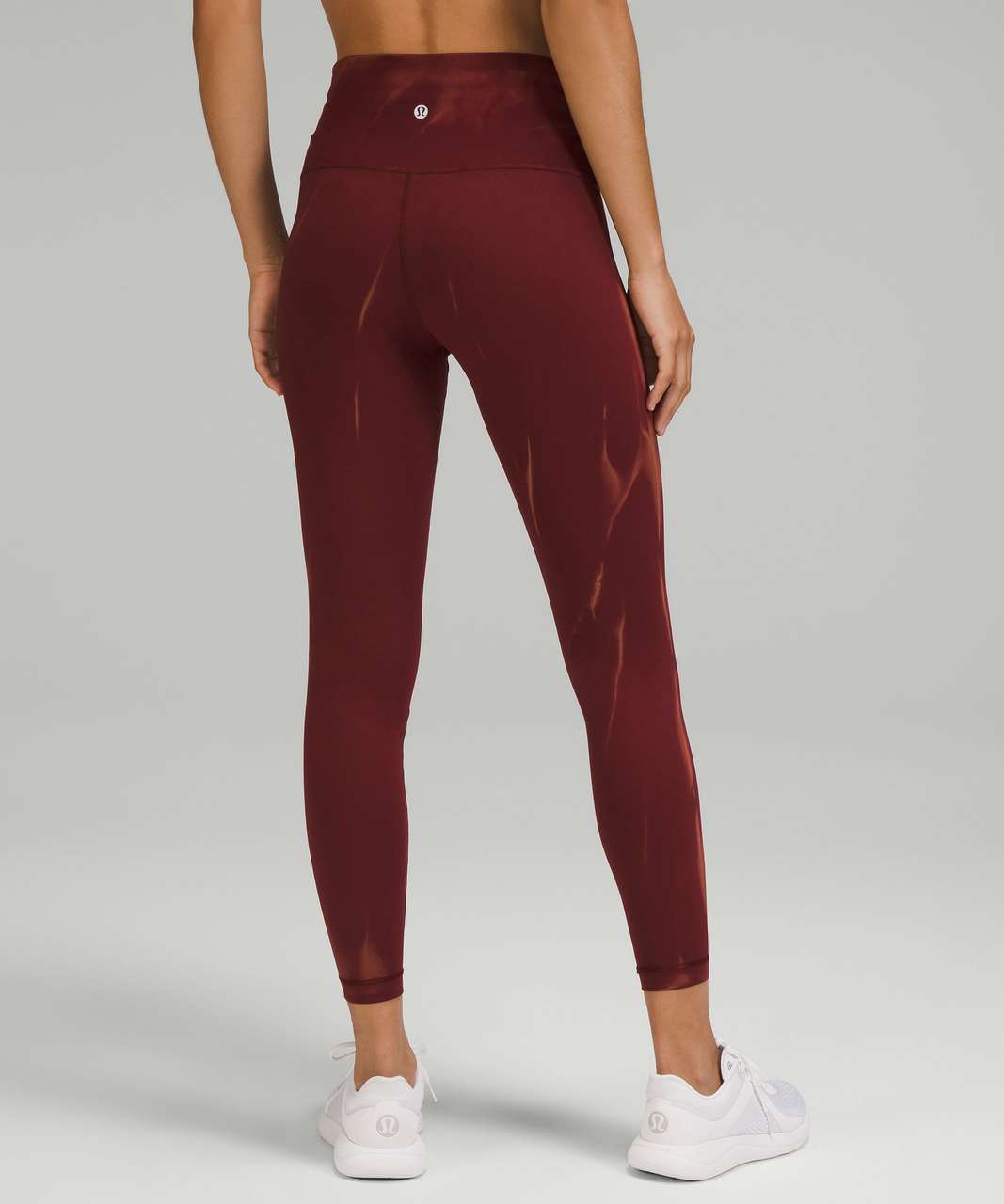 lululemon athletica, Pants & Jumpsuits, Lululemon Wunder Train Highrise  Tight 25 Size Red Merlot Everlux