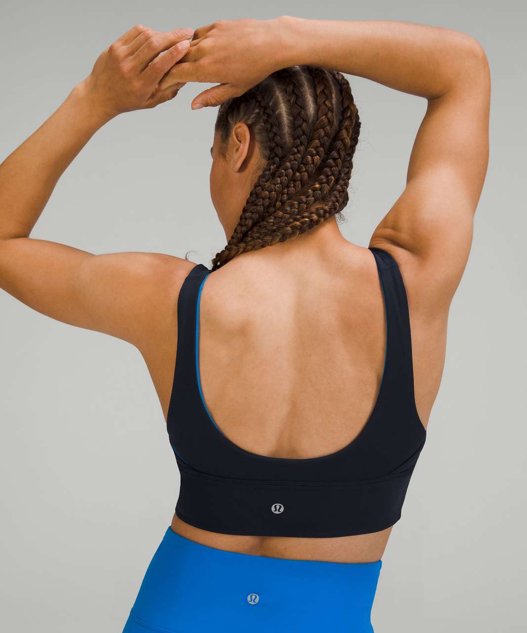 Lululemon Reversible Align Bra Blue Size L - $35 (46% Off Retail) - From  keely