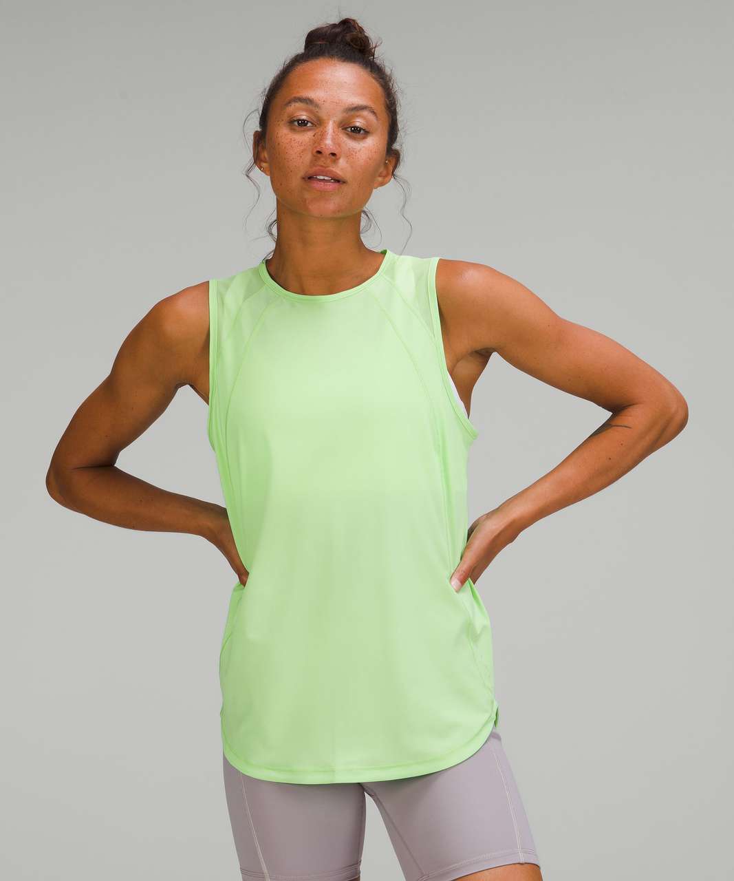 Lululemon Sculpt Tank Top - Size 6 - Everglade Green UK