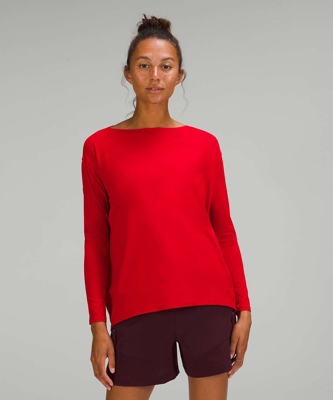 Lululemon athletica Back Action Long-Sleeve Shirt, Women's Long Sleeve  Shirts