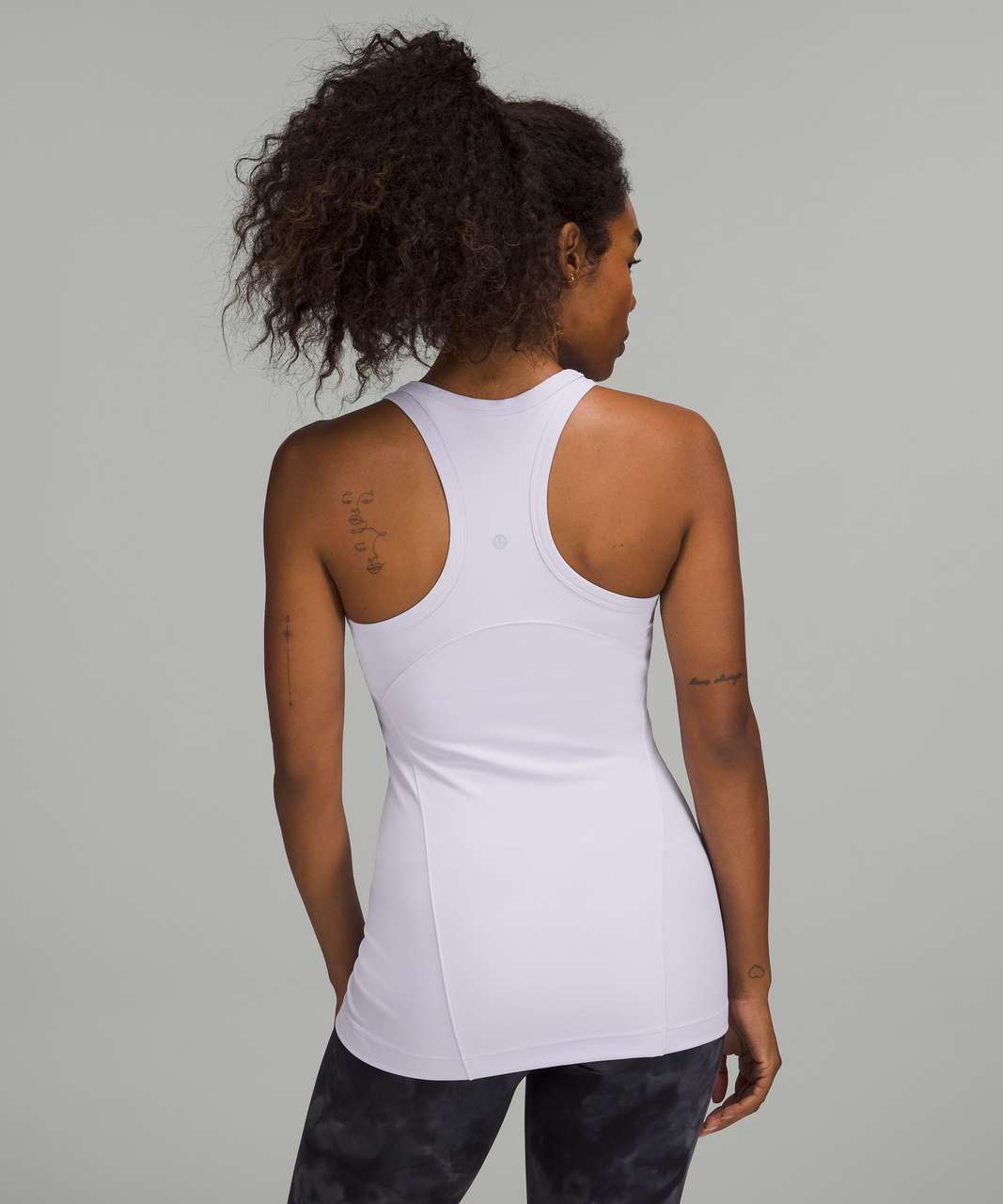 Lululemon Align Hip-Length Racerback Tank Top - Pastel Blue - lulu fanatics