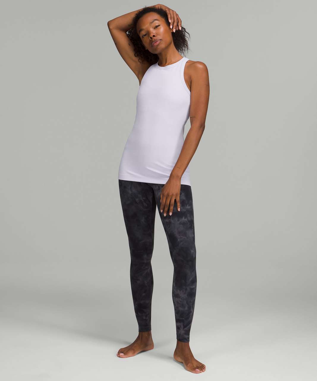 Lululemon Align Waist-Length Tank Top - Pastel Blue - lulu fanatics