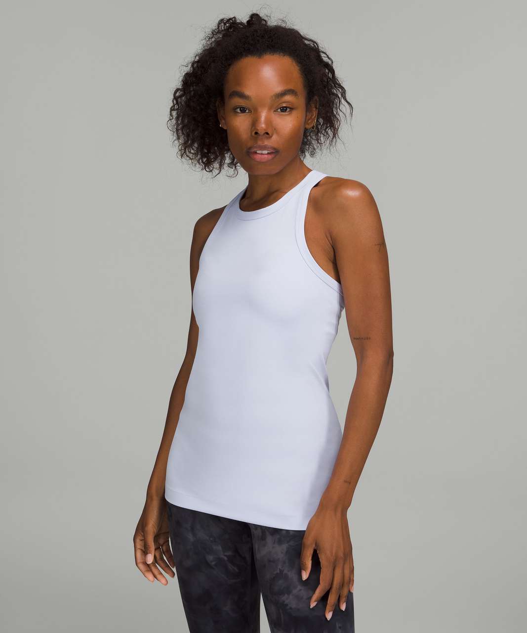 Lululemon Align Hip-Length Racerback Tank Top - Pastel Blue - lulu