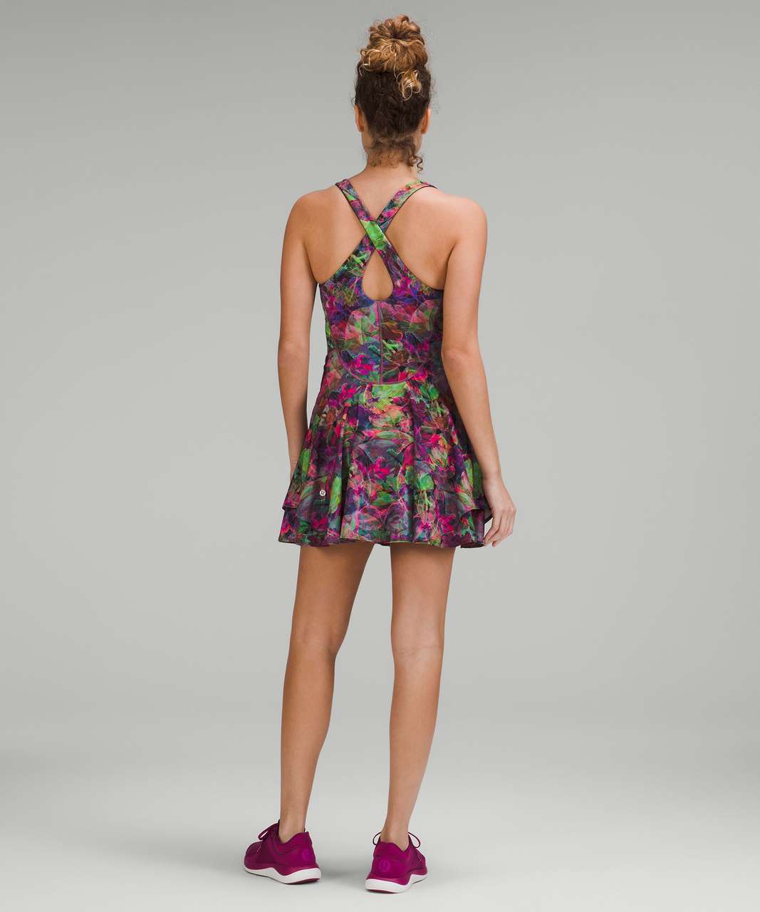 Lululemon Court Crush Dress - Vivid Floral Tone Multi