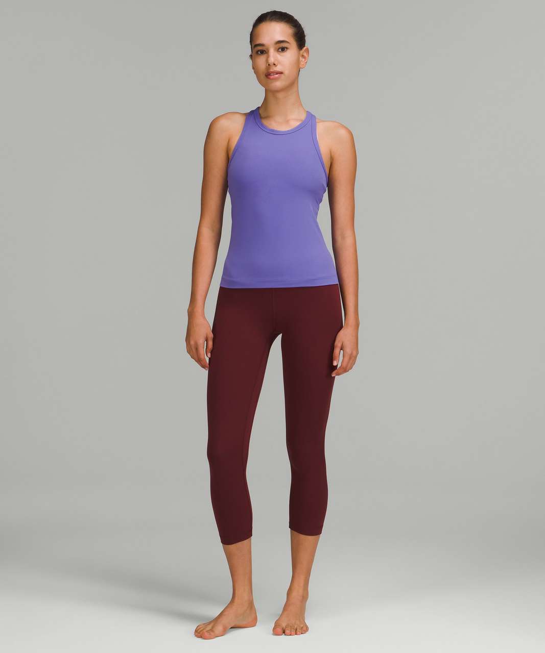 Lululemon Align Waist-Length Racerback Tank Top - Charged Indigo