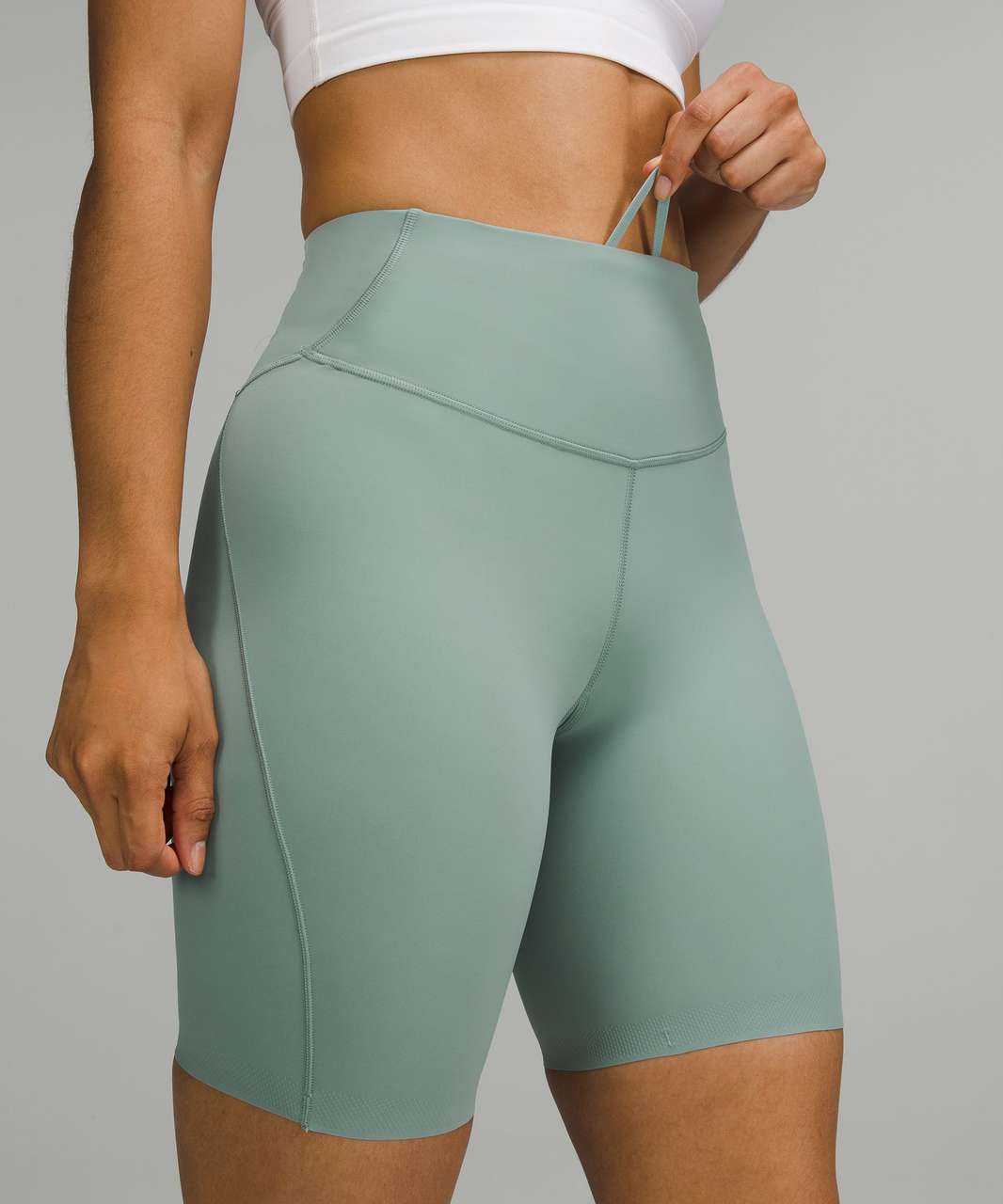 Base Pace Ribbed High-Rise Short