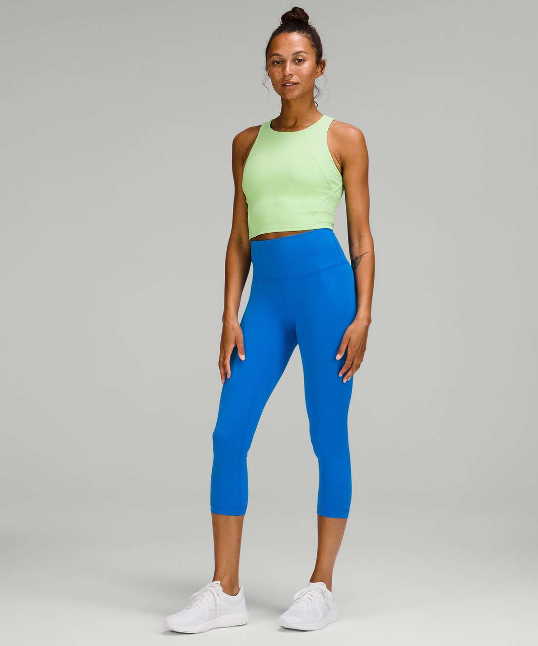 Lululemon Invigorate Training Tank Top - Rainforest Green - lulu fanatics