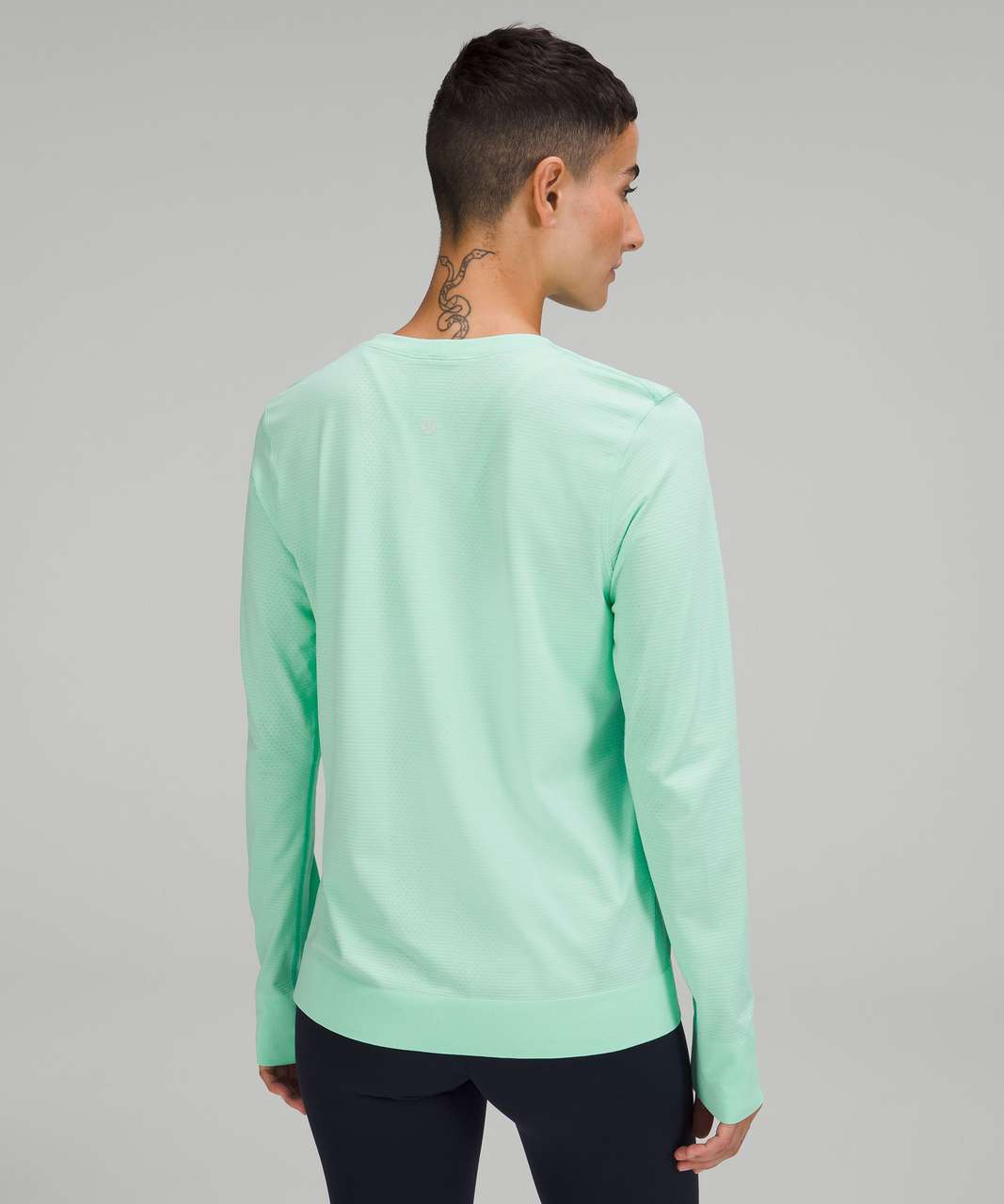 Lululemon Swiftly Relaxed Long-Sleeve Shirt - Contour Form Dramatic Magenta  - lulu fanatics