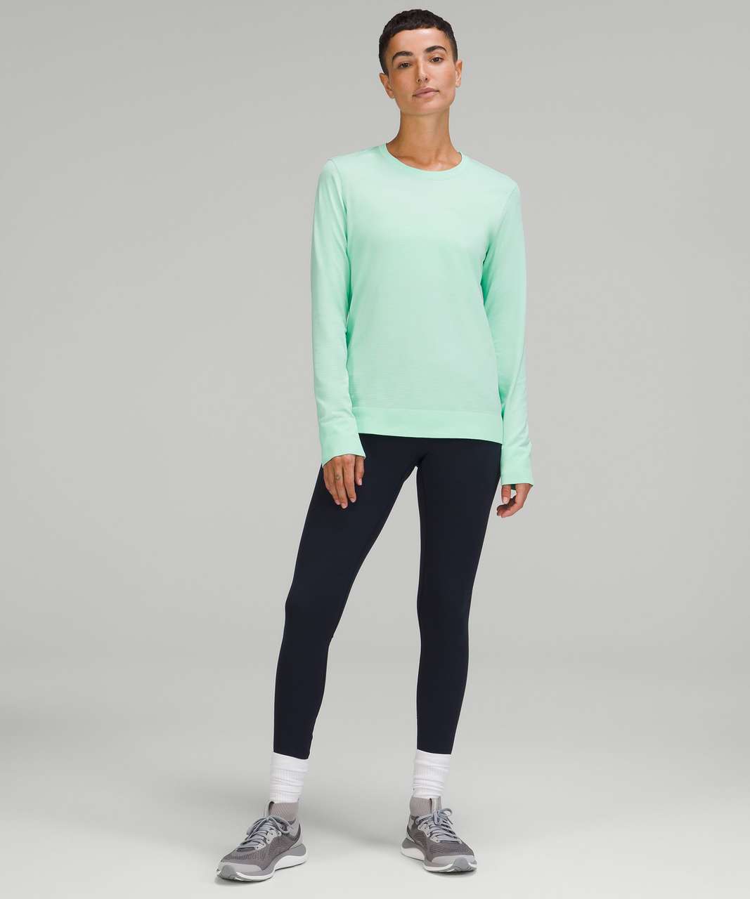 Lululemon Swiftly Relaxed-Fit Long Sleeve Shirt - Wild Mint / Wild Mint