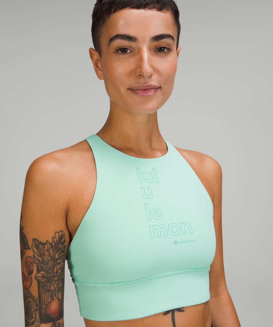 Lululemon Energy Bra - Arctic Mint - lulu fanatics