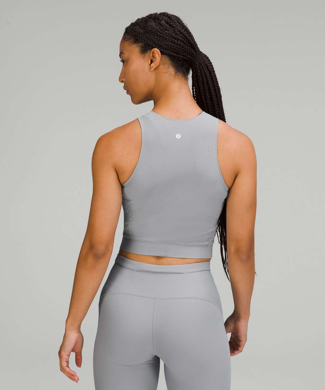 Lululemon SenseKnit Running Tank Top - Rhino Grey - lulu fanatics