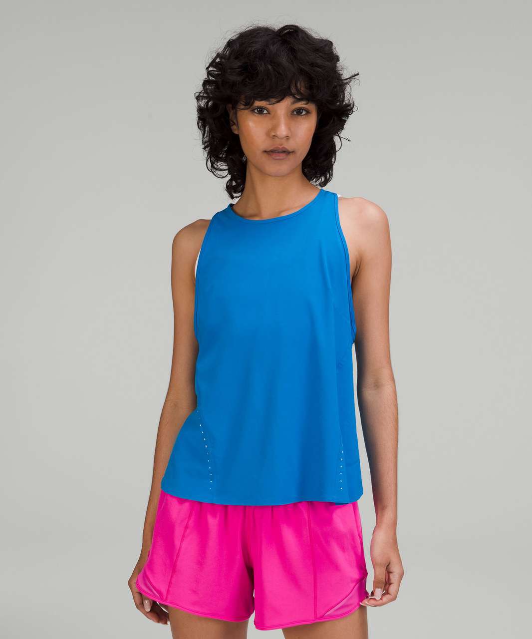 Lululemon Coastal Tank - Secret Garden / Black - lulu fanatics