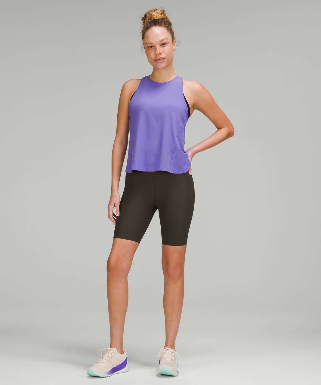 Lululemon Lightweight Stretch Running Tank Top - Charged Indigo - lulu  fanatics