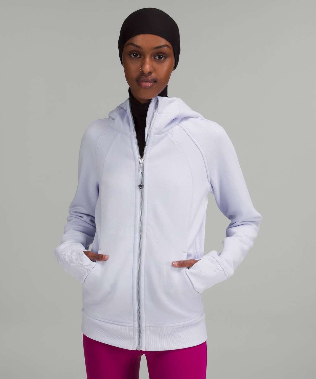 Lululemon Scuba Full-Zip Hoodie - Pastel Blue