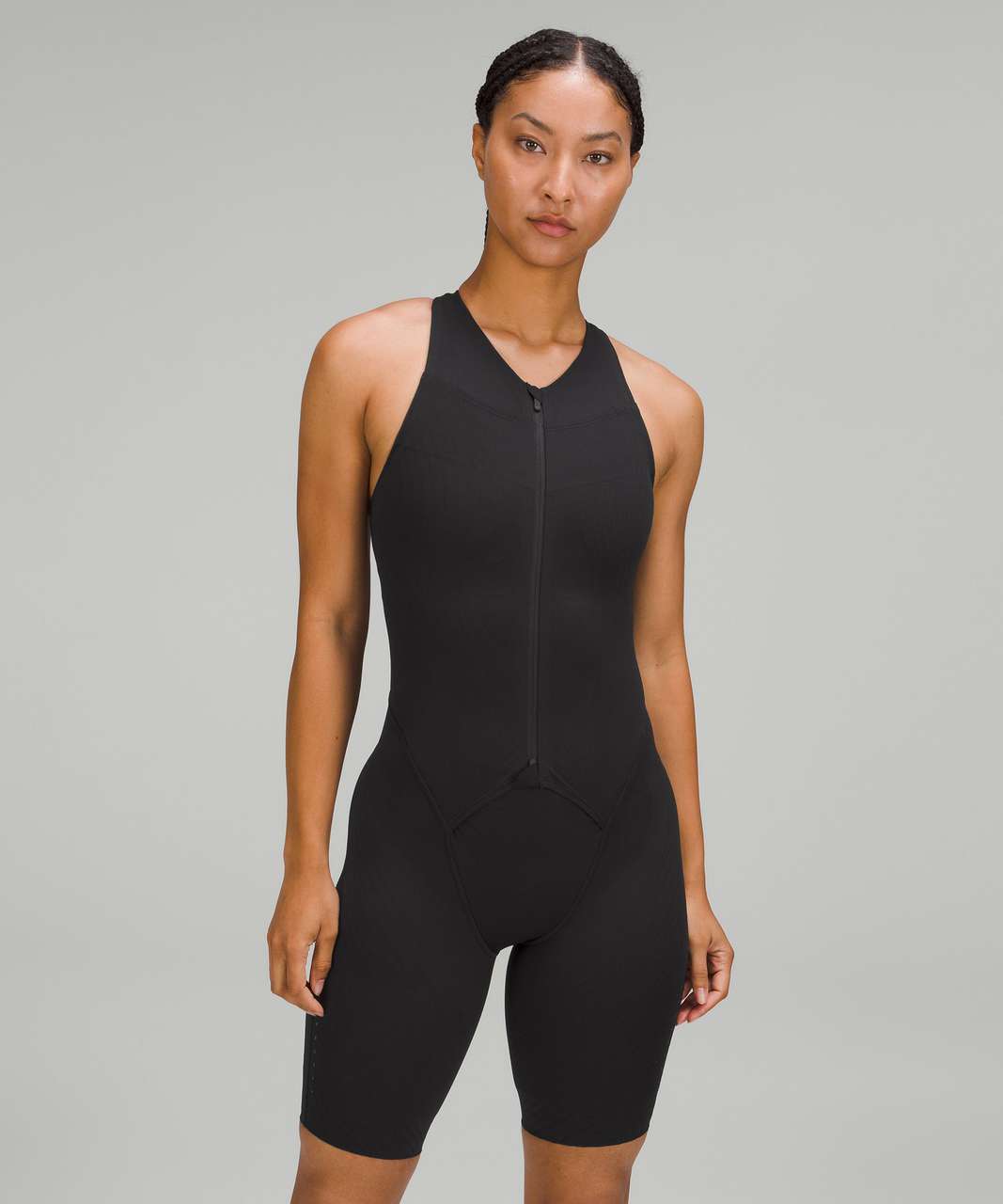 Lululemon SenseKnit Running One-Piece - Black - lulu fanatics