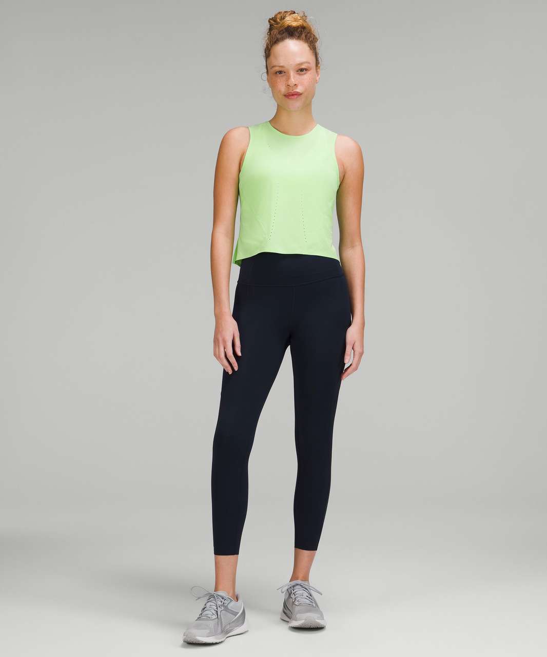 Lululemon Swift Ventilated Running Tank Top - Scream Green Light