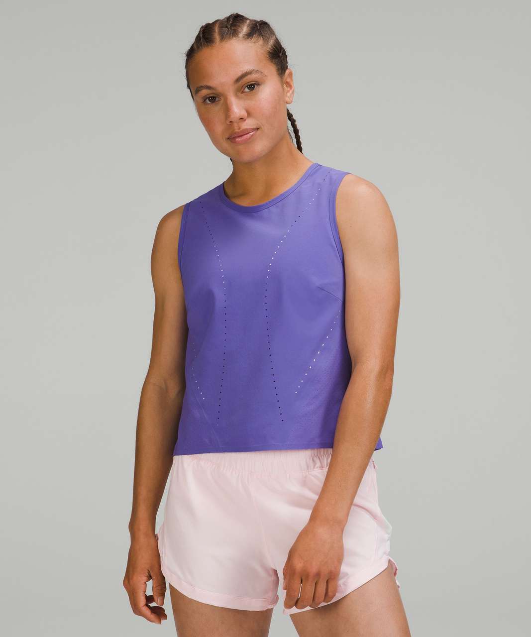 Lululemon Swift Ventilated Running Tank Top - Charged Indigo