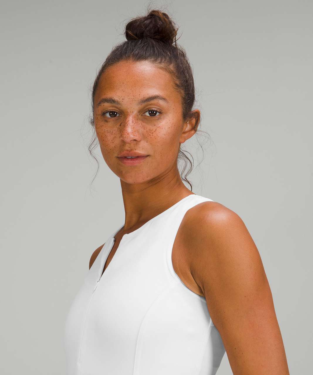 Lululemon Everlux Short-Lined Tennis Tank Top Dress 8 - White