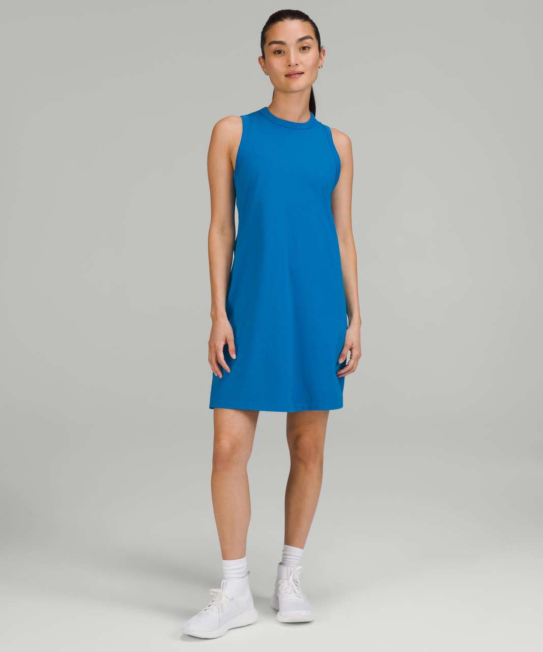 Lululemon Classic-Fit Cotton-Blend Dress - Poolside - lulu fanatics